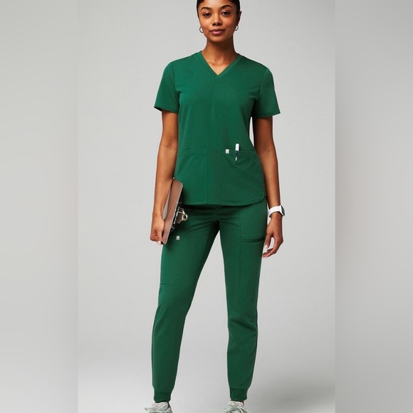 Fabletics Tops - Fabletics Scrub Top and Pants